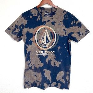 Volcom T Shirt, Acid Wash Upcycle